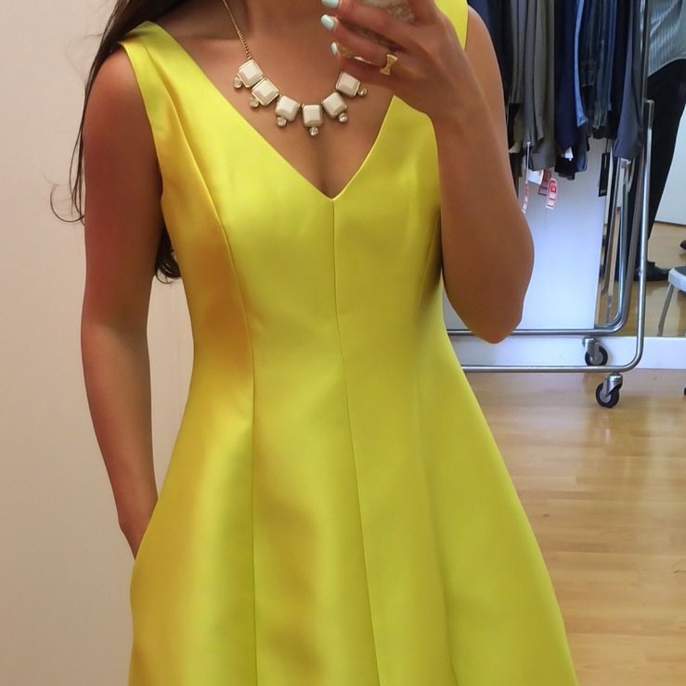 NWT Kate Spade Rio De Janeiro Cubanelle Structured Silk Mini Dress Pocke…